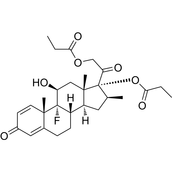 Betamethasone dipropionate Chemical Structure