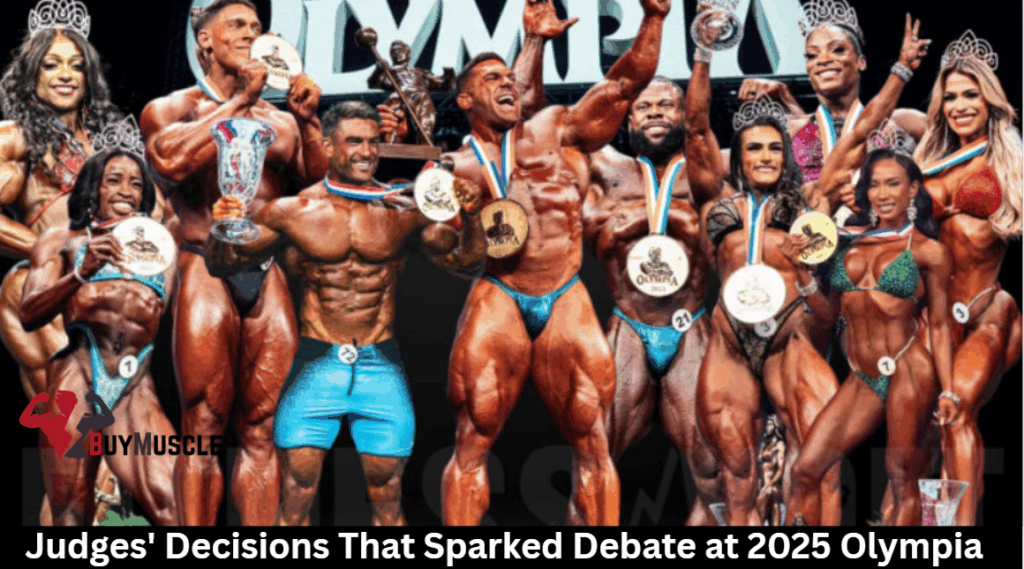 judges' decisions at the 2025 Olympia